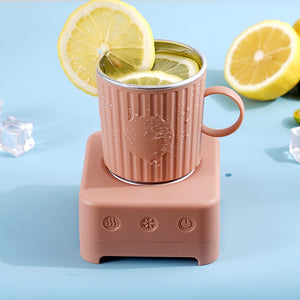 Mini Quick Cooling Cup Beer Beverage Rapid Refrigeration Ice Maker Machine