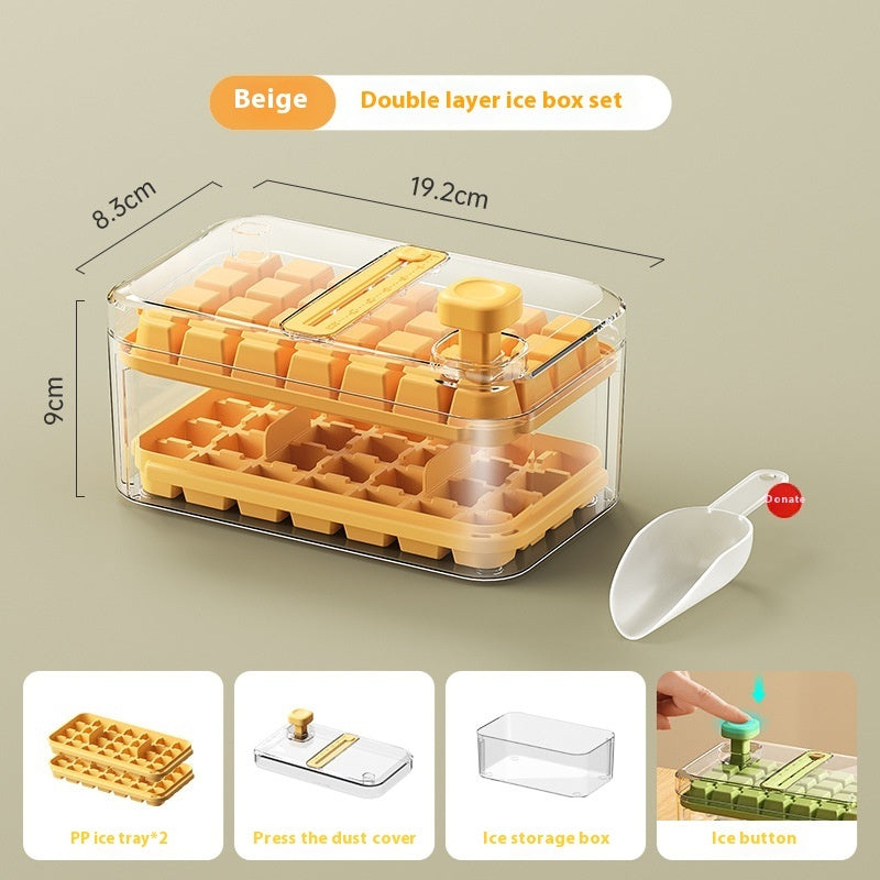28 56 Grids Reusable Ice Mold Ice Cubes Tray