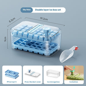 28 56 Grids Reusable Ice Mold Ice Cubes Tray