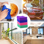 24Pc Microfibre Cloths Home Kitchen Cleaning