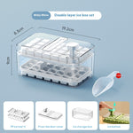 28 56 Grids Reusable Ice Mold Ice Cubes Tray