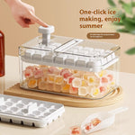 28 56 Grids Reusable Ice Mold Ice Cubes Tray