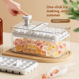 28 56 Grids Reusable Ice Mold Ice Cubes Tray