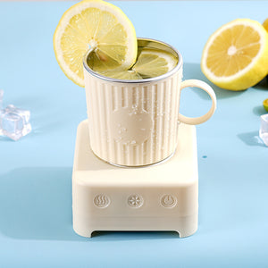 Mini Quick Cooling Cup Beer Beverage Rapid Refrigeration Ice Maker Machine